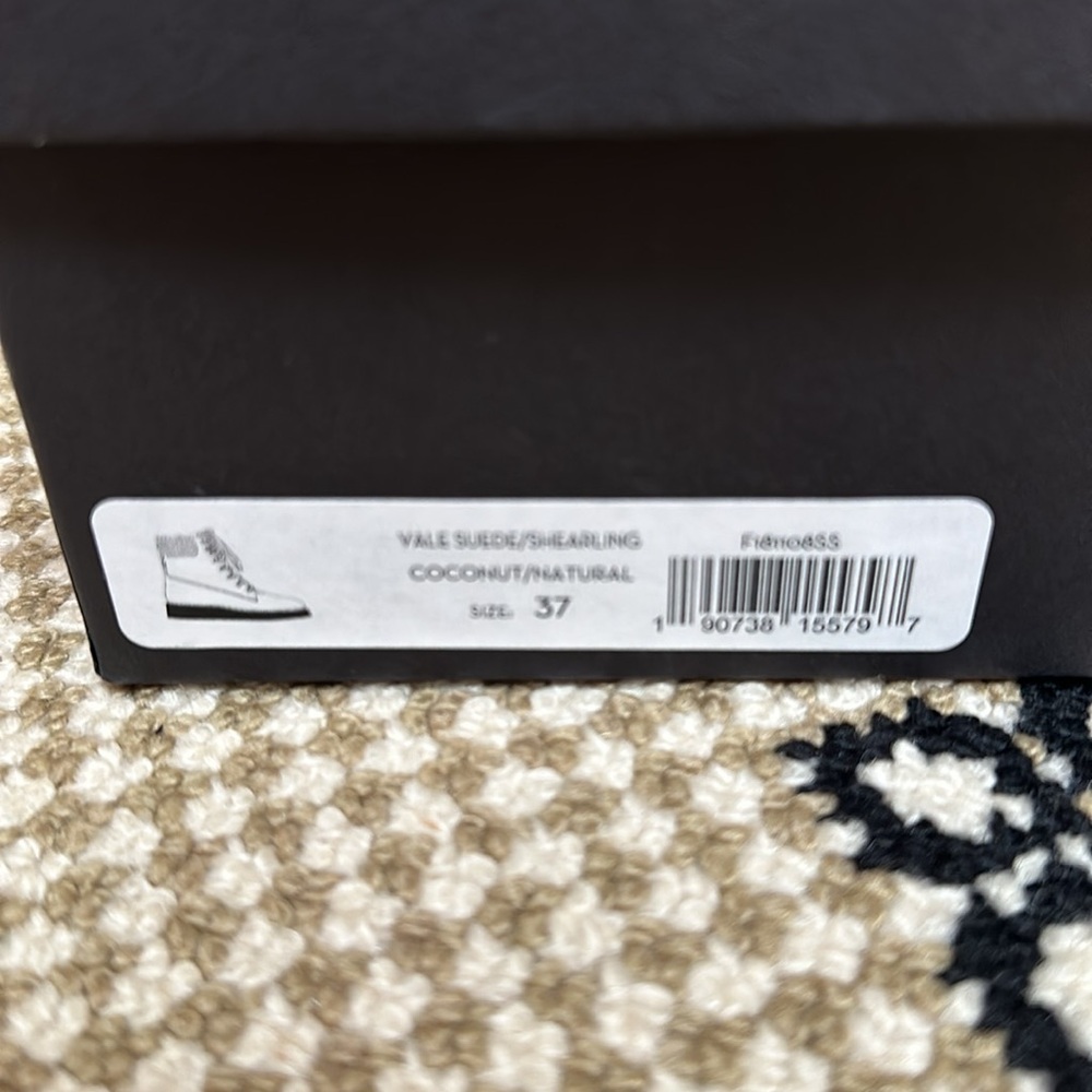 Veronica Beard Vale Shearling Boot 37 - image 3